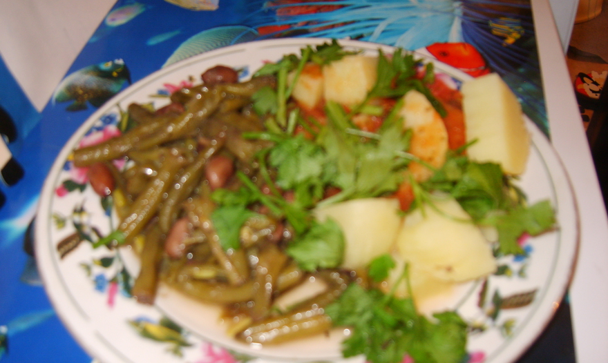 Легкий ужин после тяжелого дня