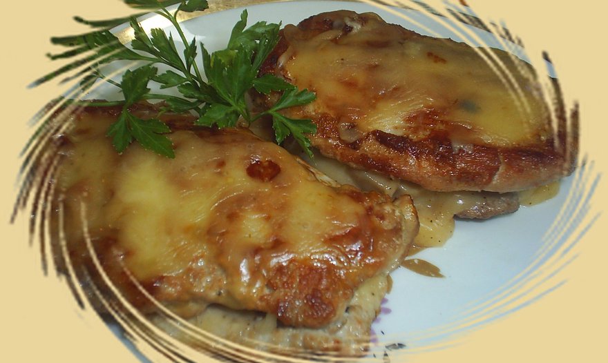 Простой рецепт свинины с грибами