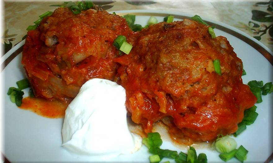 Рецепт ленивых голубцов с капустой и фаршем