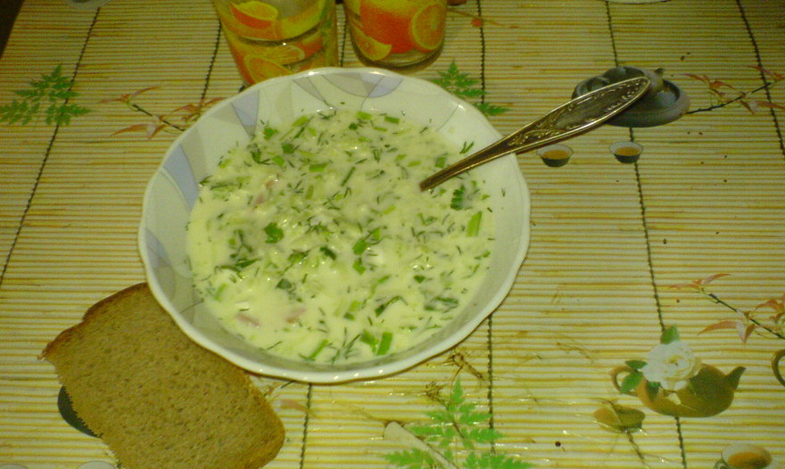 Окрошка зимой