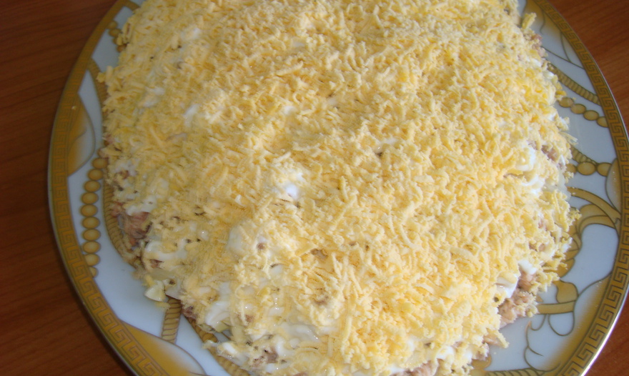 салат "Мимоза"