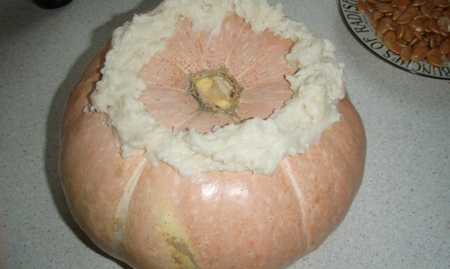 мясо запеченное в тыкве