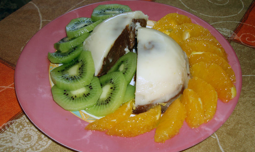 Десерт на основе заварного крема