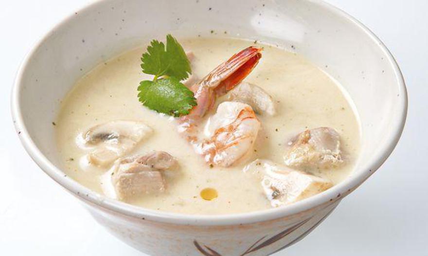 Тайский суп Том Кха Кай