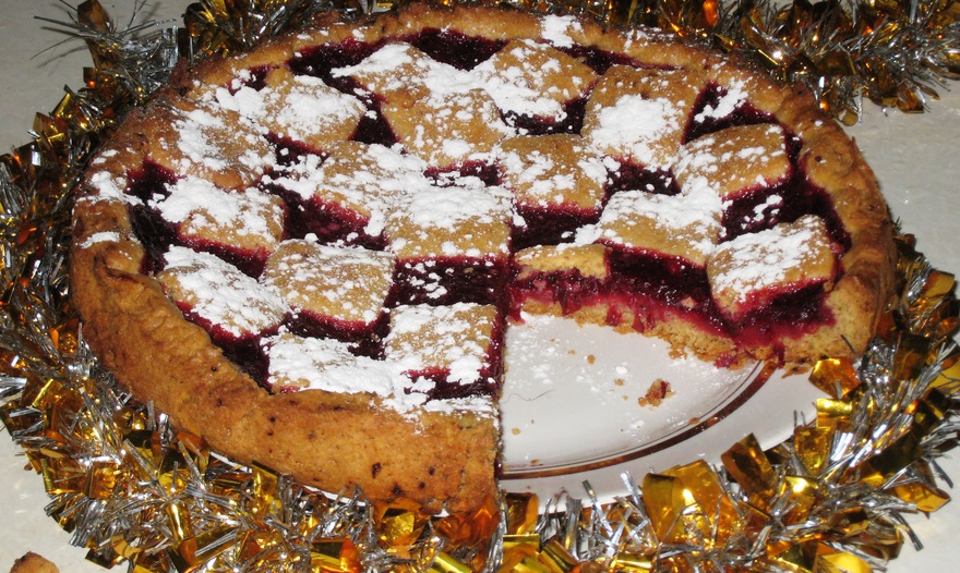 Любимый клюквенный пирог