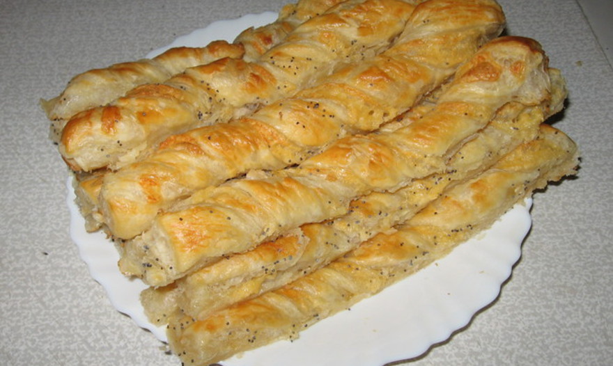 Сырные спиральки