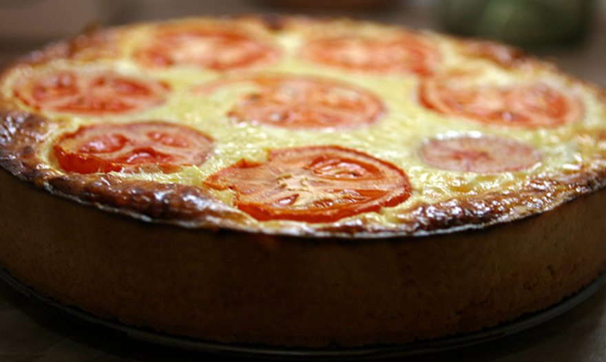 Рыбный киш (пирог)