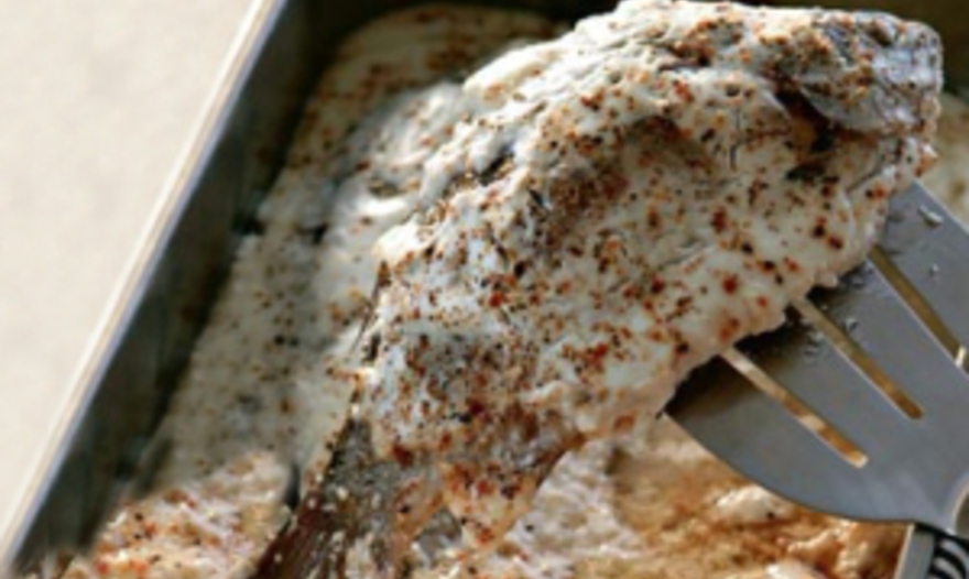 Карп (карась) в сметане