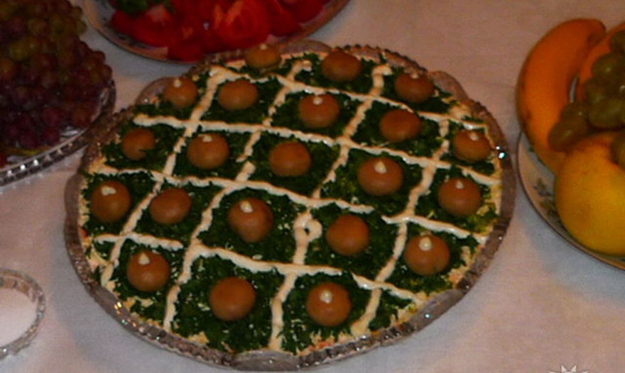 Салат "Грибная поляна" 195