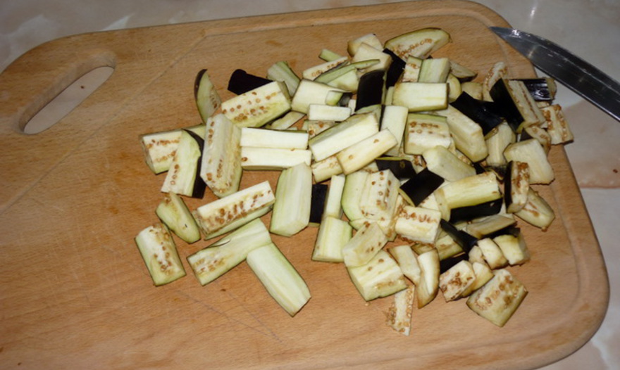 Закуска из баклажан