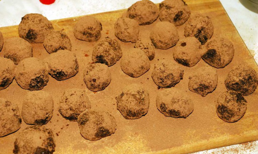 Шоколадные трюфели