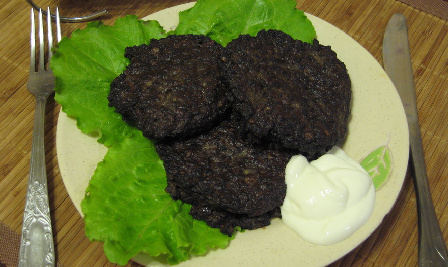 Оладушки из печени