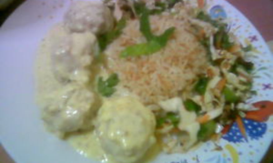 МЯСНЫЕ ТЕФТЕЛЬКИ  "ЁЖИКИ"