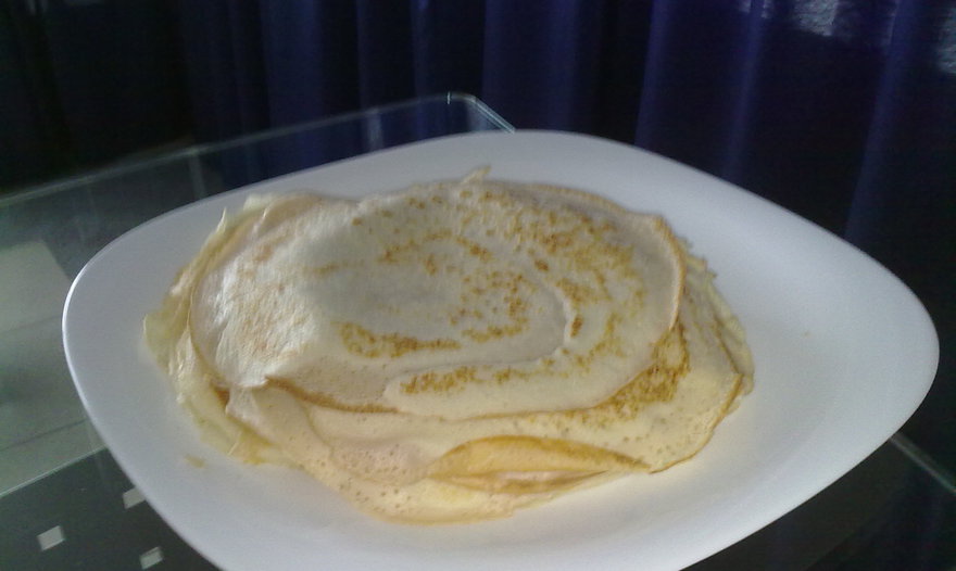 Блины на молоке 