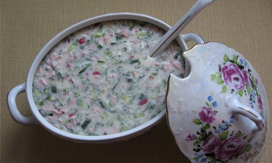 Кефирный супчик