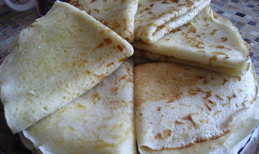 Сырные блинчики