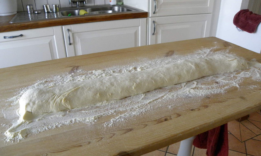 Итальянский белый хлеб "Ciabatta"