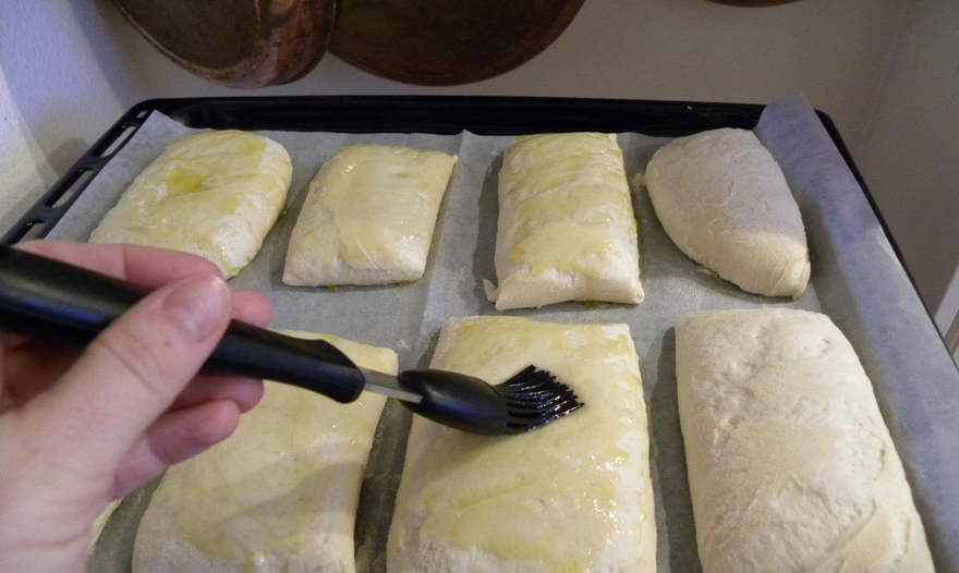 Итальянский белый хлеб "Ciabatta"