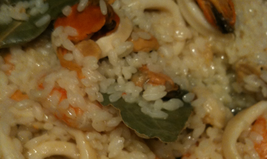 Плов из морепродуктов