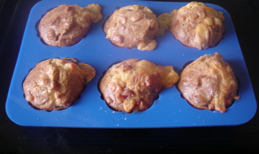 Маффины с ветчиной