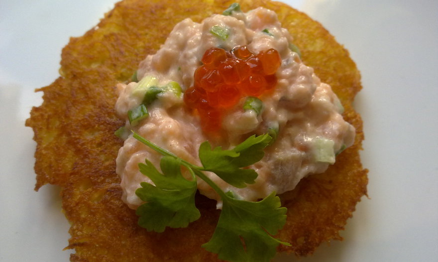 Лососевая паста (паштет)