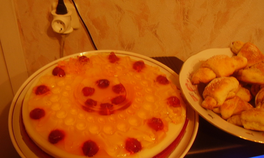 Торт из желе