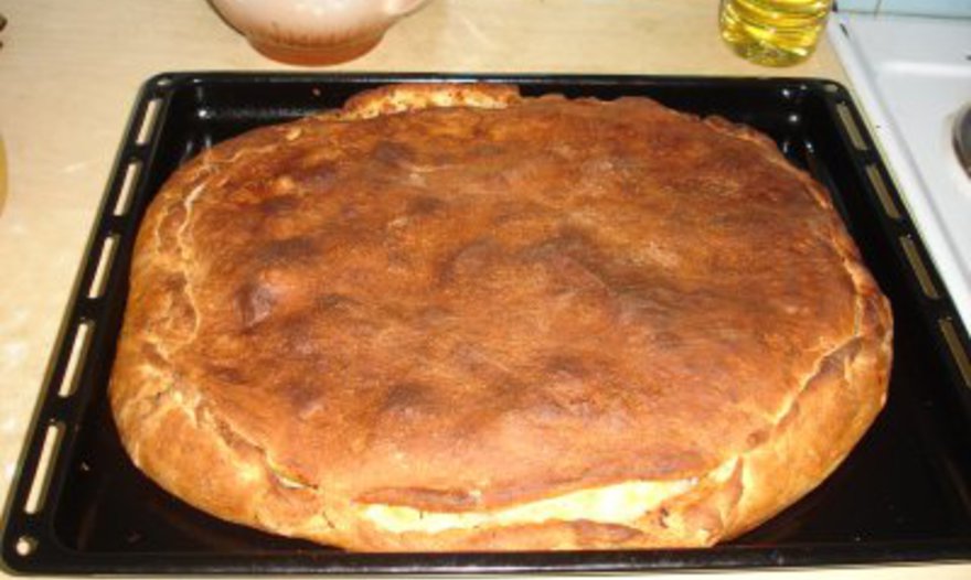 Пирог с горбушей