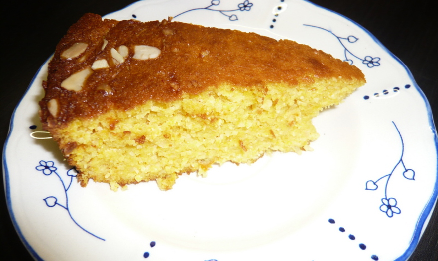 Мандариновый пирог со вкусом  миндаля