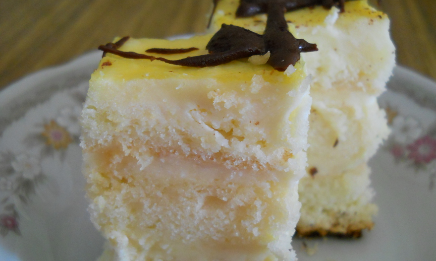 Лимонные пирожные