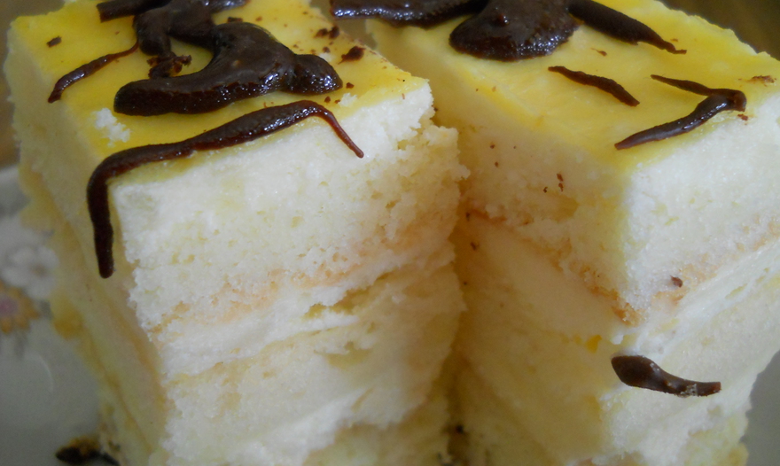 Лимонные пирожные