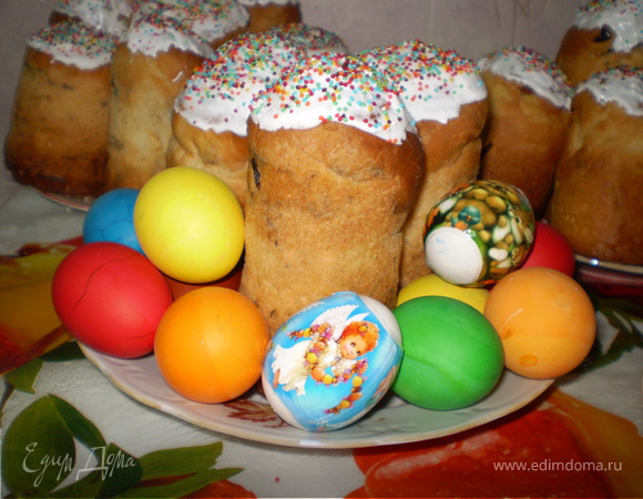 Пасхальные куличи