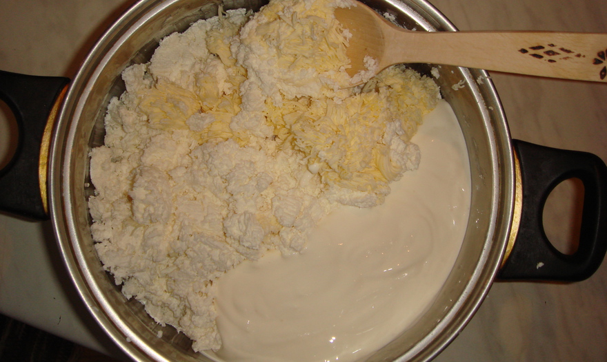 Заварная творожная царская пасха