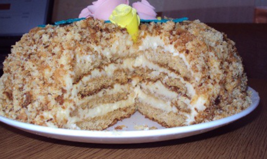 Торт "Медовик" 2