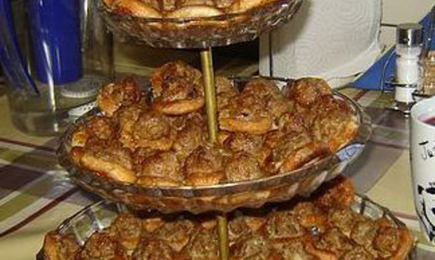 Крендельки с мясом