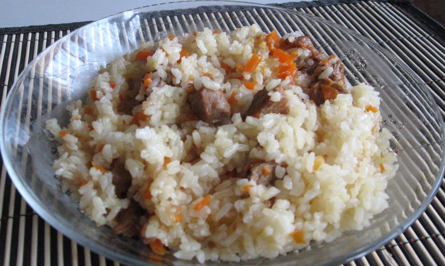 Плов из телятины