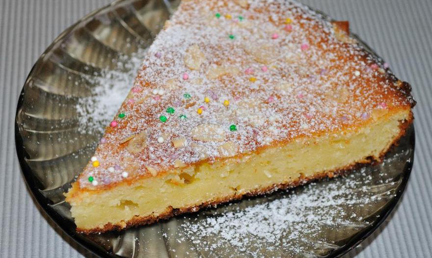 Творожный кекс