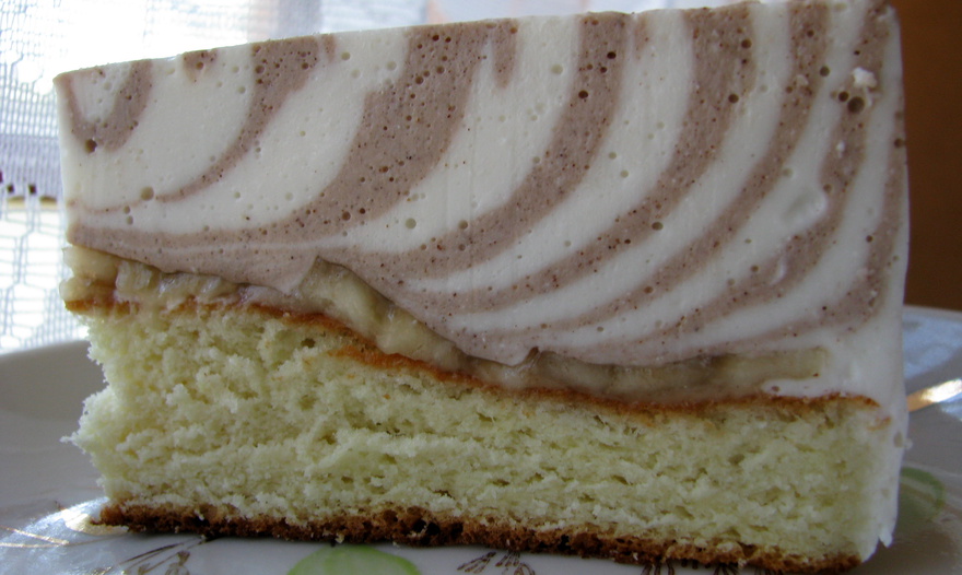 Мраморный торт