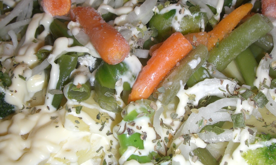 Запеканка овощная с мясом