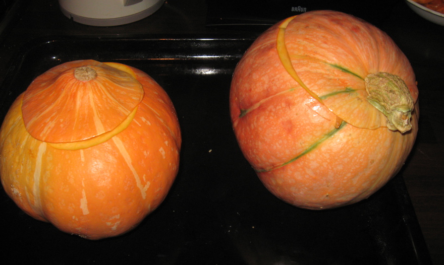 Тыква фаршированная 