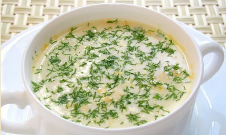 Сырный суп 1