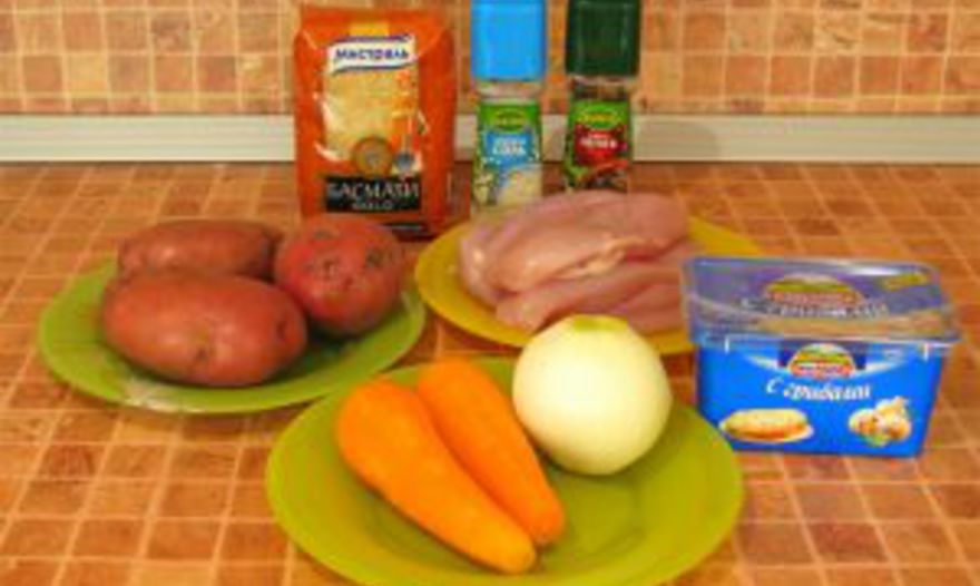 Сырный суп 1