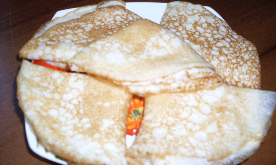 Блины без муки