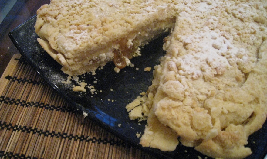 Французский творожный пирог