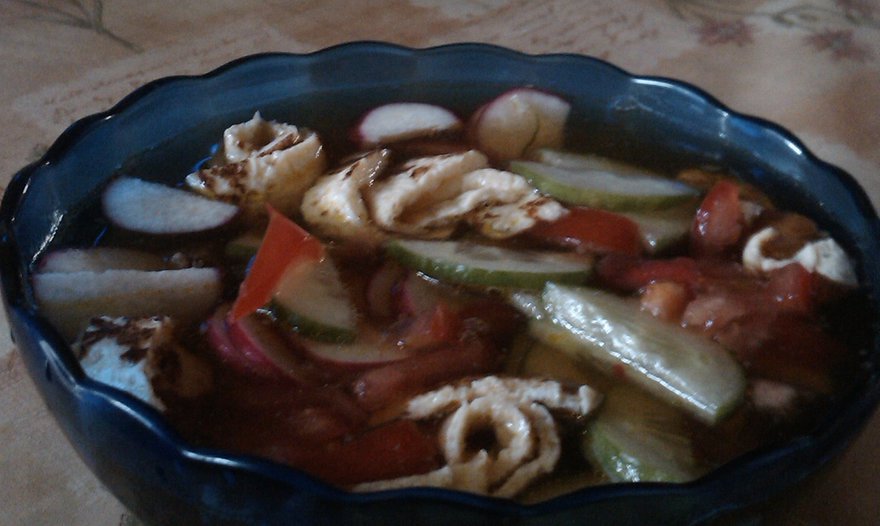 Летний супчик кукси