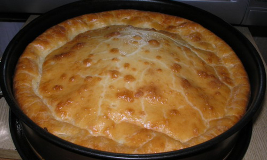 Пирог c капустой