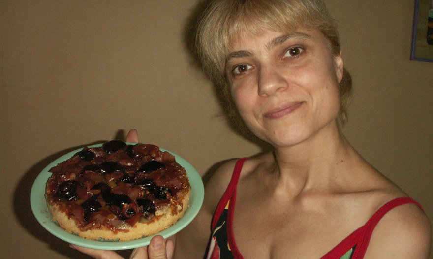 Сливовый крамбль