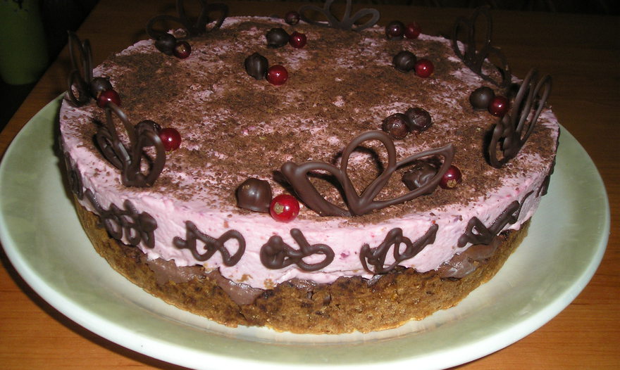 Торт фруктово-шоколадный