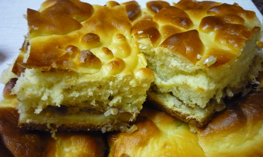 Солнечная кулебяка с сочной курочкой 