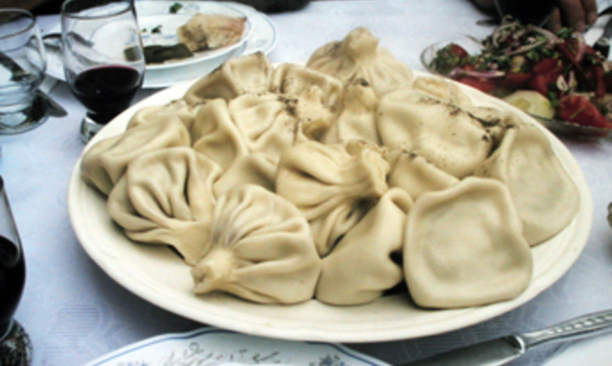 Хинкали-ну очень, очень вкусные