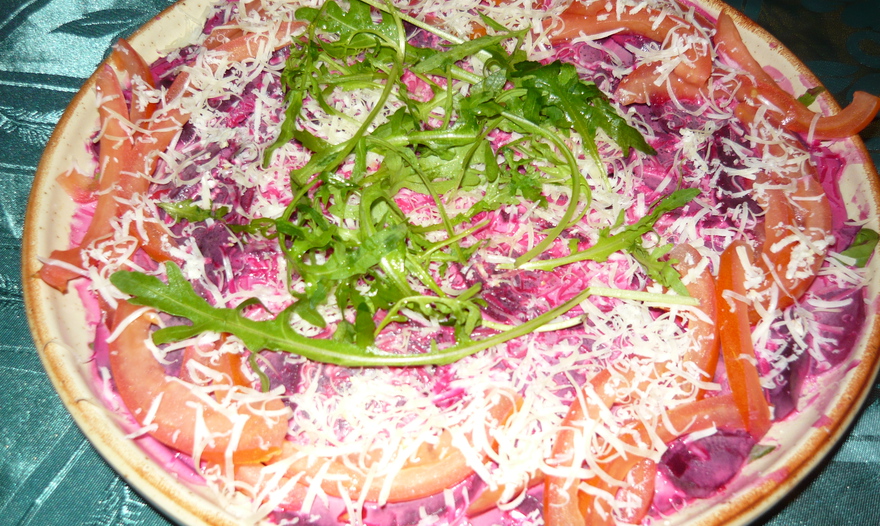 Карпаччо со свеклой (Carpaccio Barbabietola)